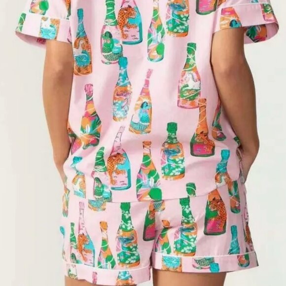 Pop the Bubbly Short Sleep Set - Picture 2 of 2